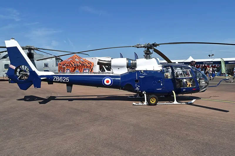Aerospatiale Gazelle, example photo from Wikimedia Commons