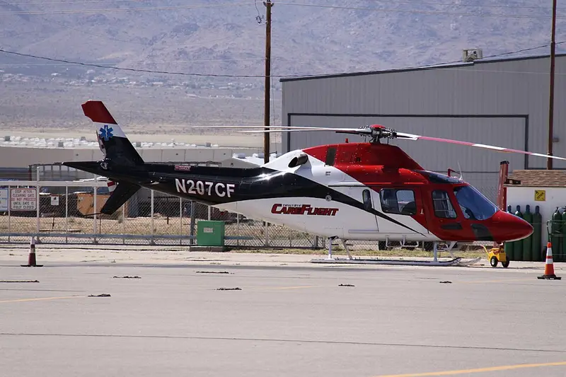 Agusta A-119 Koala, example photo from Wikimedia Commons