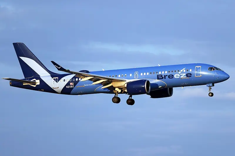 Airbus A-220-300, example photo from Wikimedia Commons