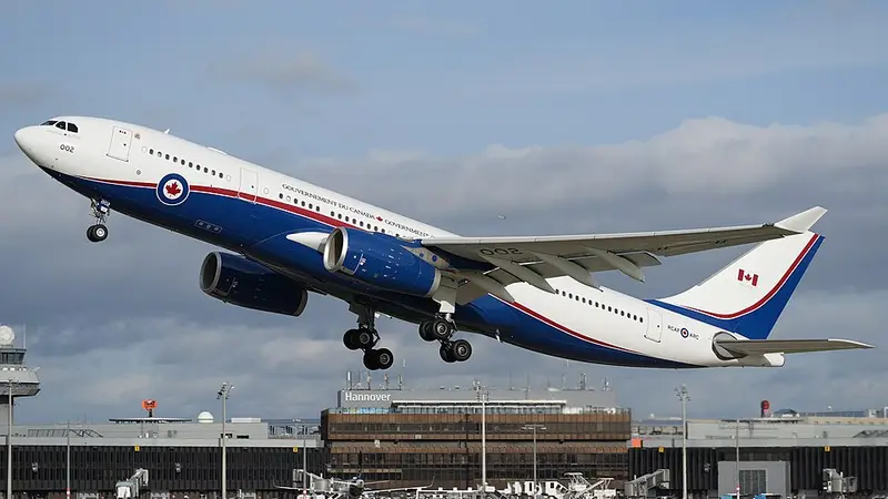 Airbus A-330-200, example photo from Wikimedia Commons