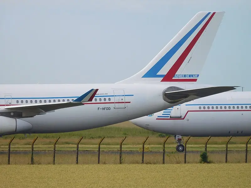 Airbus A-340-200, Beispielfoto von Wikimedia Commons