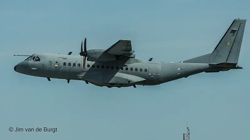 Airbus C-295, example photo from Wikimedia Commons