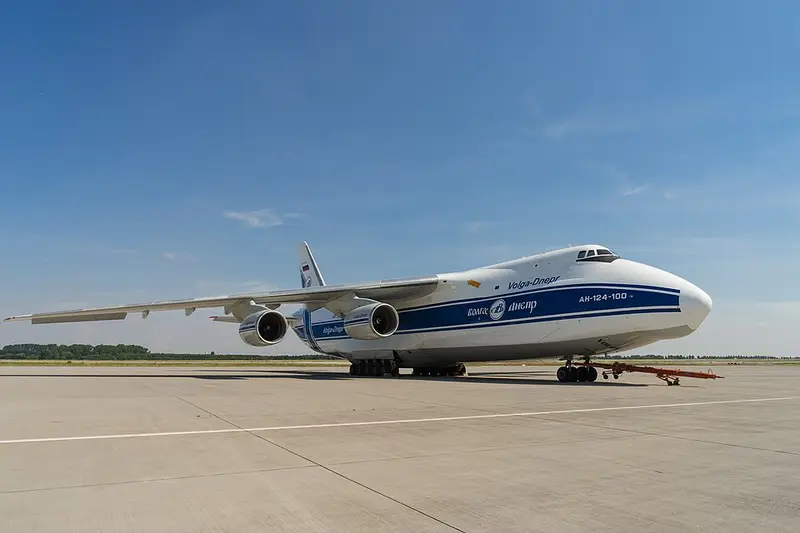 Antonov An-124 Ruslan, Beispielfoto von Wikimedia Commons
