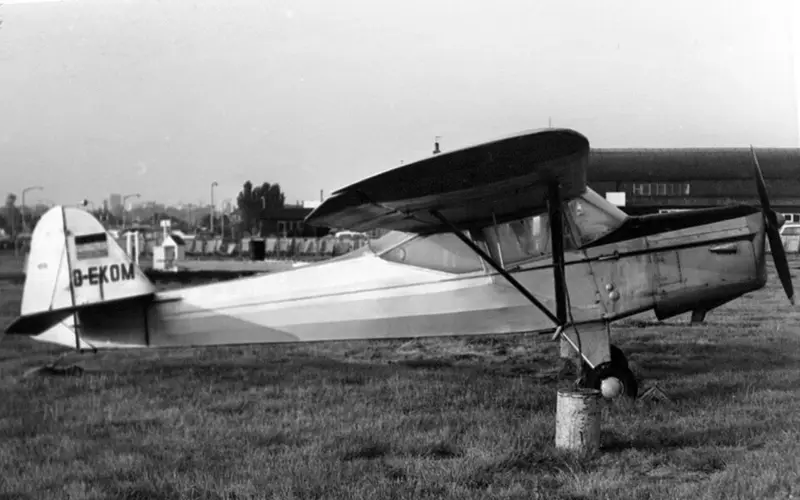 Auster J-1 Alpha, example photo from Wikimedia Commons