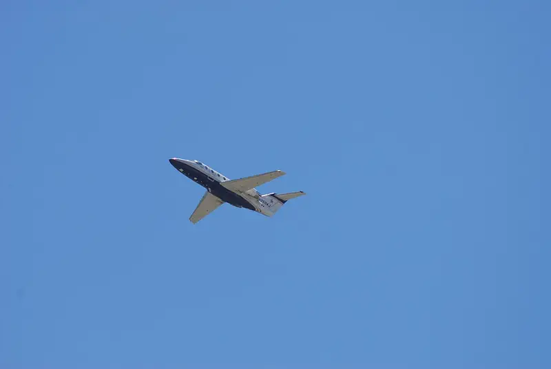 Beech 400 Beechjet, example photo from Wikimedia Commons