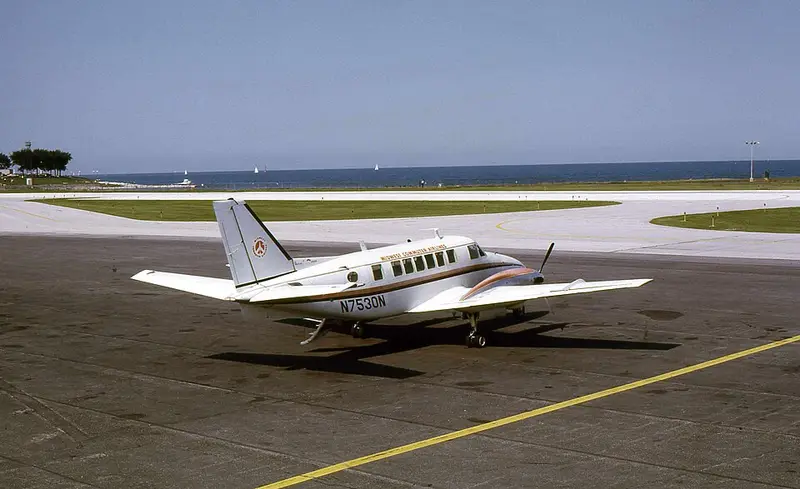 Beech 99 Airliner, example photo from Wikimedia Commons
