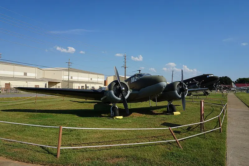 Beechcraft Model 18, example photo from Wikimedia Commons
