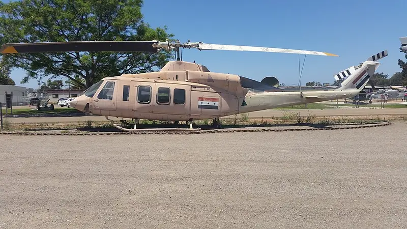 Bell 214ST SuperTransport, example photo from Wikimedia Commons