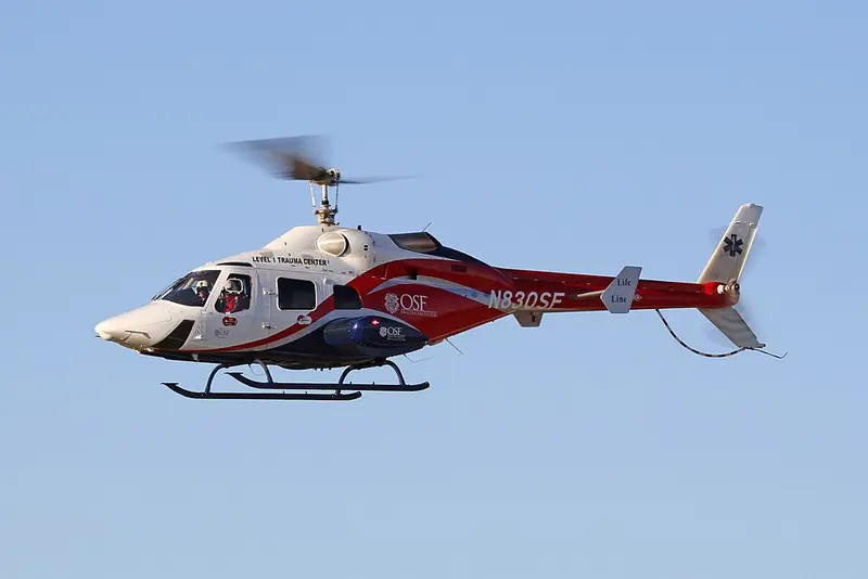 Bell 222, example photo from Wikimedia Commons