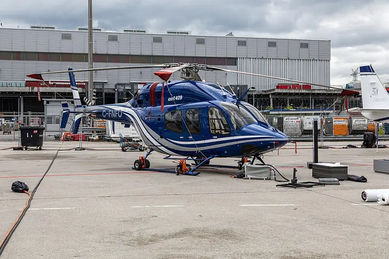 Bell 429 GlobalRanger, example photo from Wikimedia Commons