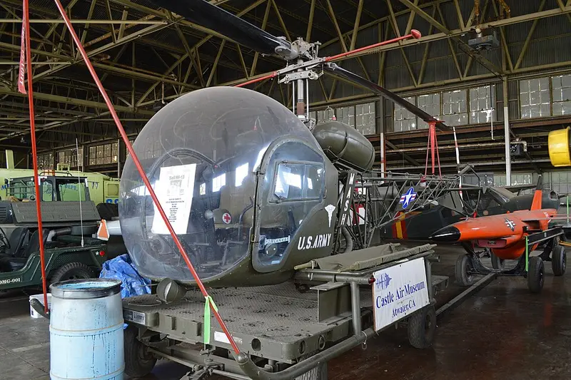 Bell 47G, Beispielfoto von Wikimedia Commons