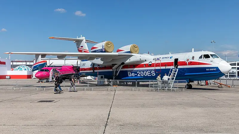 Beriev Be-200 Altair, Beispielfoto von Wikimedia Commons