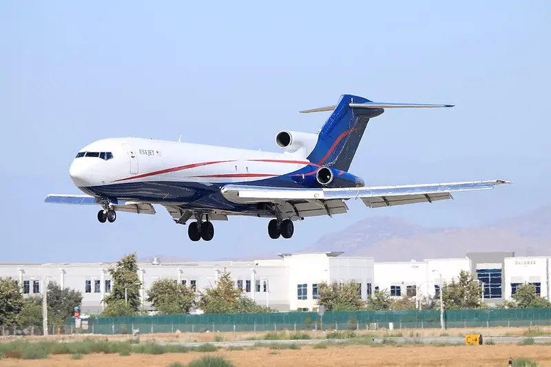 Boeing 727-200, example photo from Wikimedia Commons