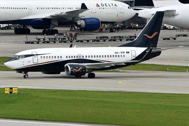 Boeing 737-500, Beispielfoto von Wikimedia Commons