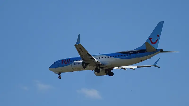 Boeing 737 MAX 8, Beispielfoto von Wikimedia Commons