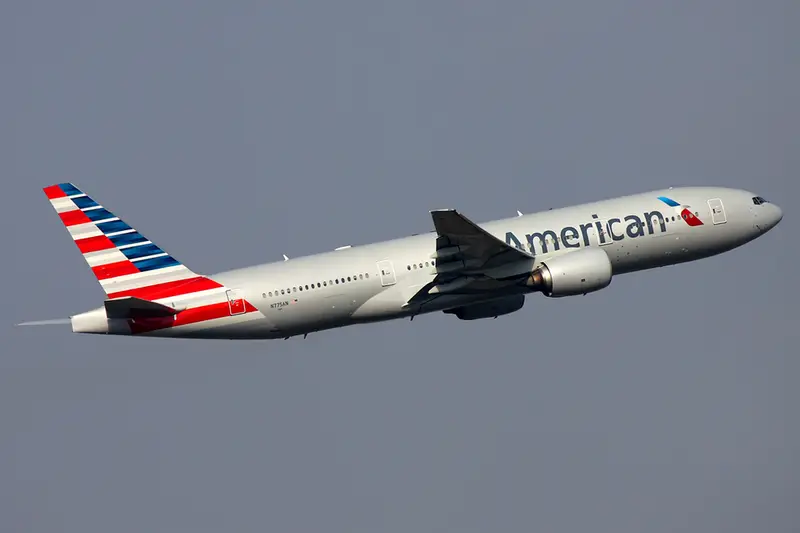 Boeing 777-200, Beispielfoto von Wikimedia Commons
