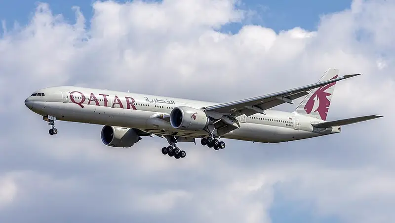 Boeing 777-300ER, Beispielfoto von Wikimedia Commons