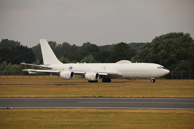 Boeing E-6 Mercury, example photo from Wikimedia Commons