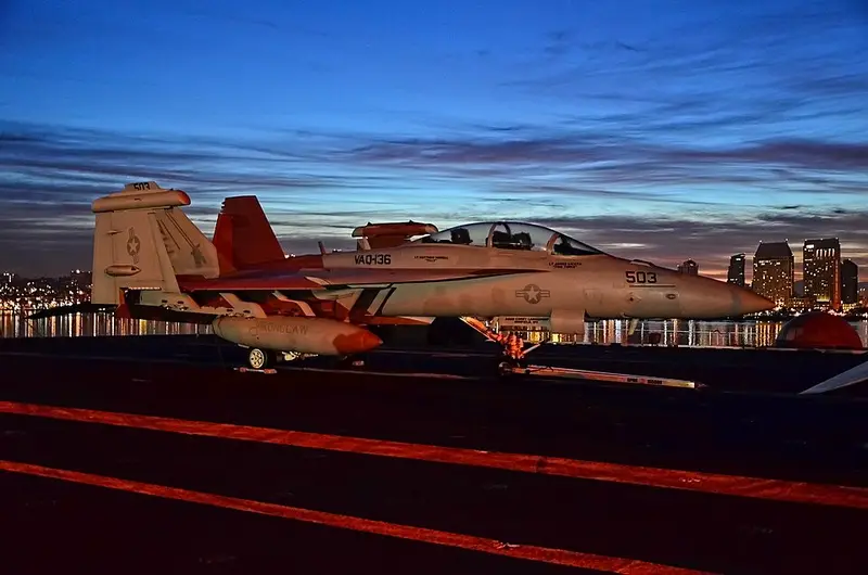 Boeing EA-18 Growler, Beispielfoto von Wikimedia Commons