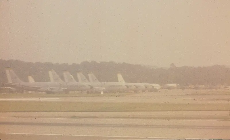 Boeing KC-135E Stratotanker, example photo from Wikimedia Commons