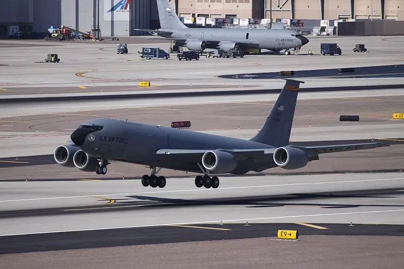 Boeing WC-135R, example photo from Wikimedia Commons