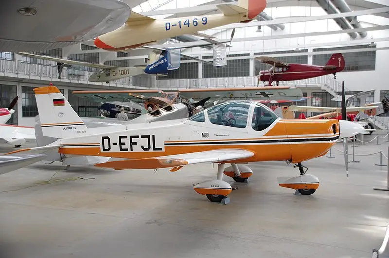 Bolkow BO-209 Monsun, example photo from Wikimedia Commons