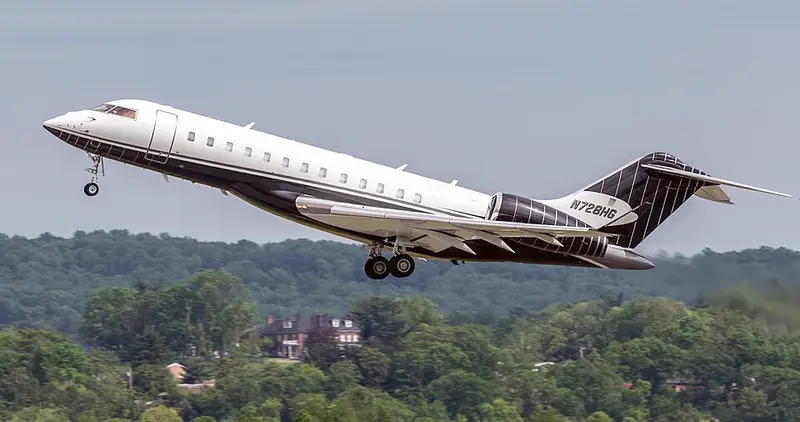 Bombardier Global Express, Beispielfoto von Wikimedia Commons