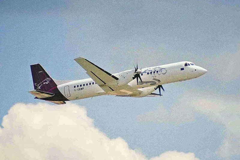 British Aerospace ATP, example photo from Wikimedia Commons