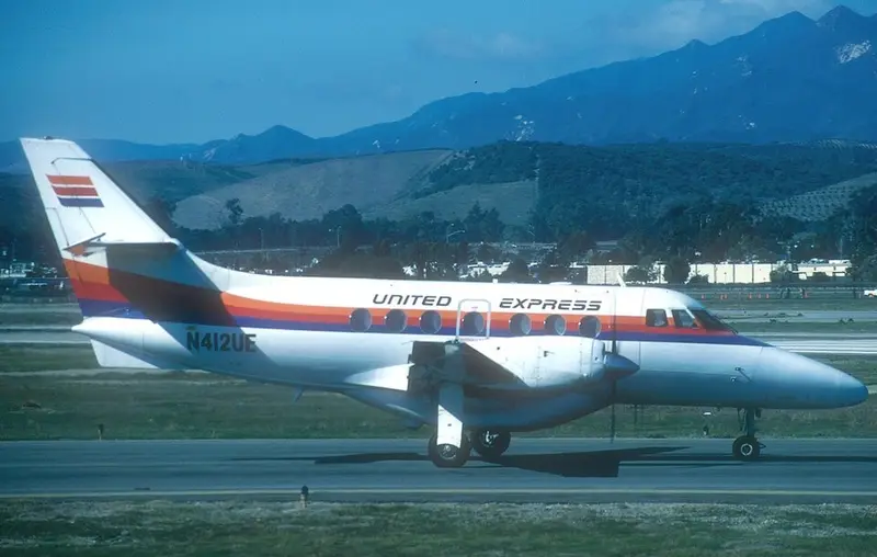 British Aerospace BAe-3100 Jetstream 31, example photo from Wikimedia Commons