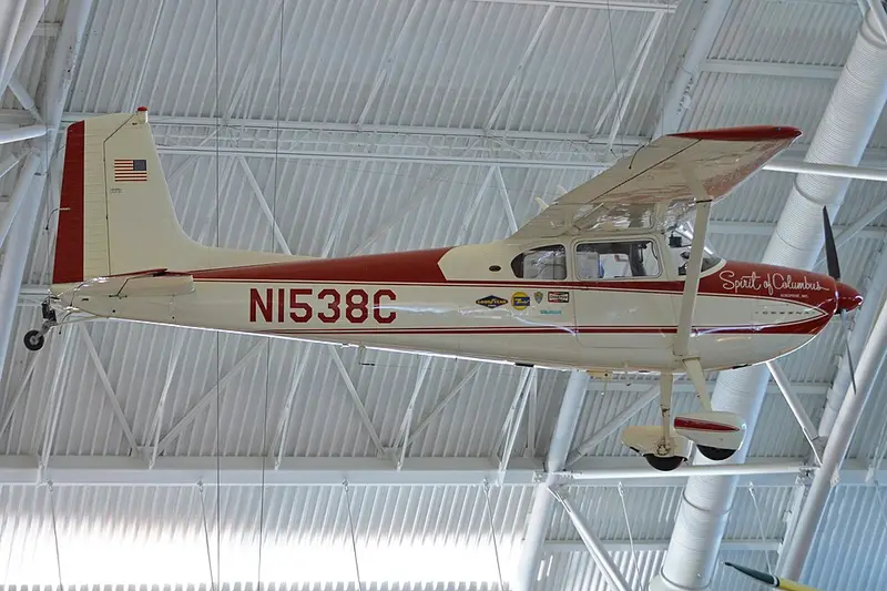 Cessna 180, example photo from Wikimedia Commons