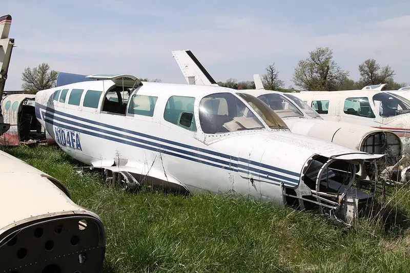 Cessna 404 Titan, example photo from Wikimedia Commons