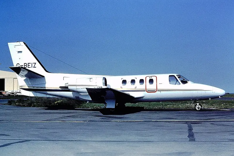 Cessna 500 Citation, Beispielfoto von Wikimedia Commons