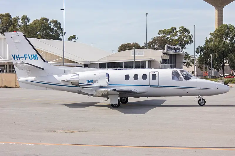 Cessna 501 Citation 1SP, example photo from Wikimedia Commons