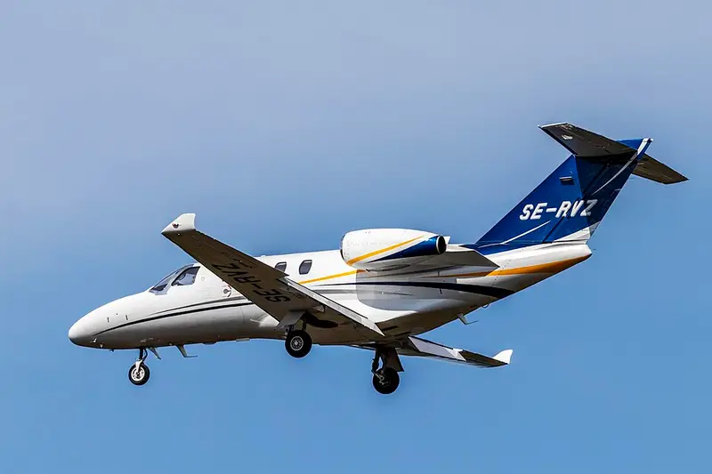 Cessna 525A Citation CJ2, Beispielfoto von Wikimedia Commons