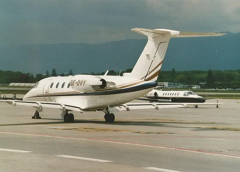 Cessna 650 Citation 3, example photo from Wikimedia Commons