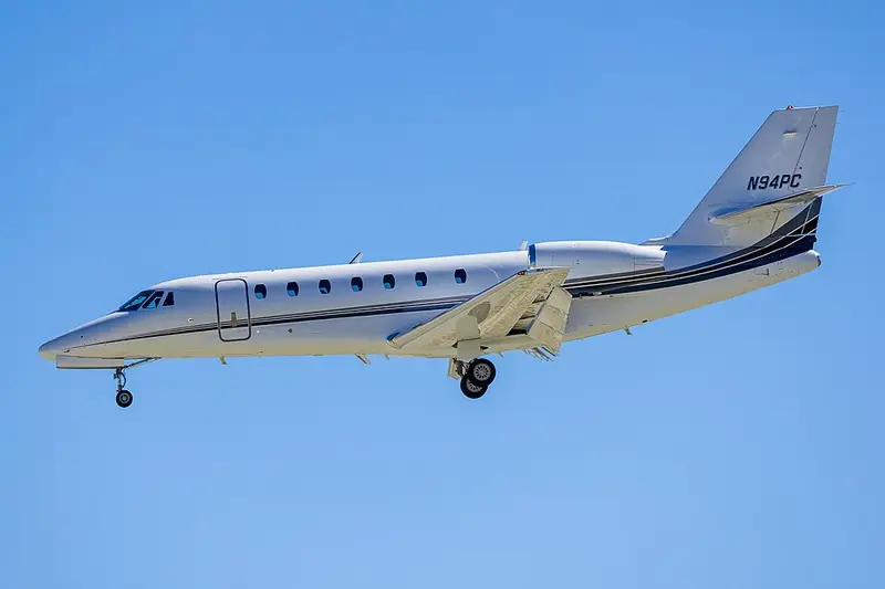 Cessna 680 Citation Sovereign, Beispielfoto von Wikimedia Commons