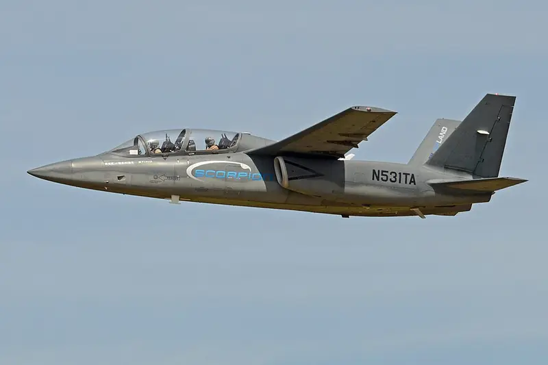 Cessna E530 Scorpion, example photo from Wikimedia Commons