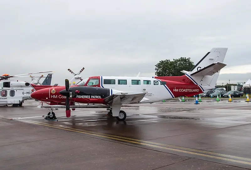 Cessna F406 Caravan 2, example photo from Wikimedia Commons