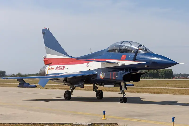 Chengdu F-10, example photo from Wikimedia Commons