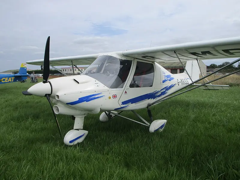Comco Ikarus C42, Beispielfoto von Wikimedia Commons