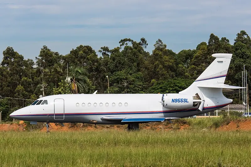 Dassault Falcon 2000, example photo from Wikimedia Commons