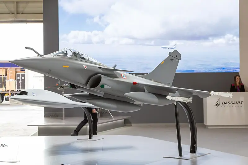 Dassault Rafale, example photo from Wikimedia Commons
