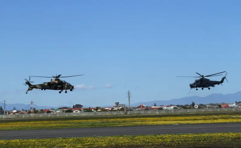 Denel AH-2 Rooivalk, example photo from Wikimedia Commons