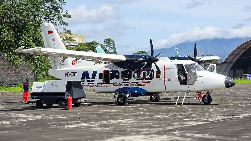 Dirgantara Indonesia N-219 Nurtanio, example photo from Wikimedia Commons
