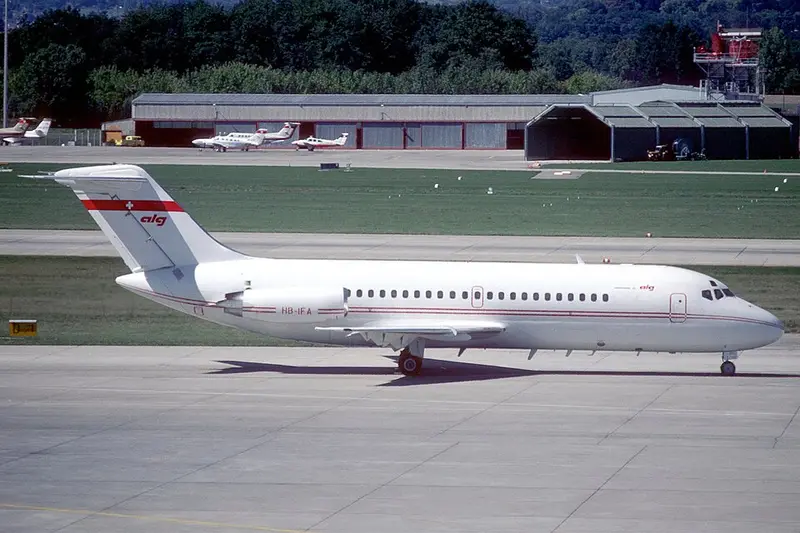Douglas DC-9-20, example photo from Wikimedia Commons
