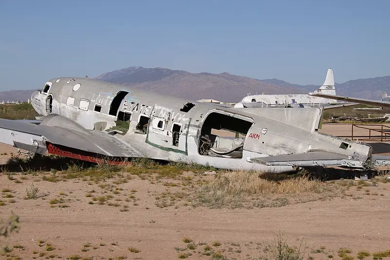 Douglas R4D-8, example photo from Wikimedia Commons