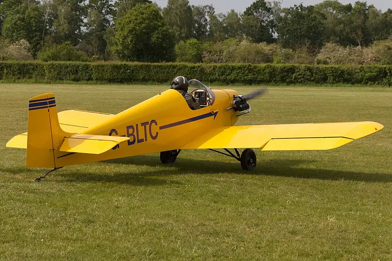 Druine D-31 Turbulent, Beispielfoto von Wikimedia Commons