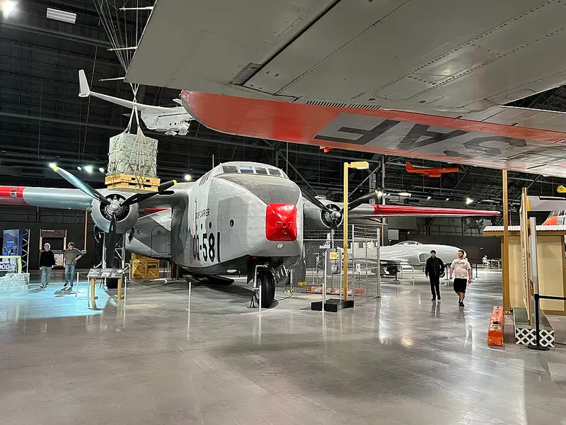 Fairchild (1) F-78 Packet, example photo from Wikimedia Commons