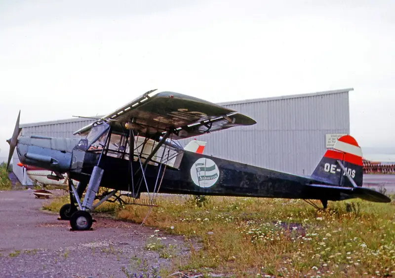 Fieseler Fi-156 Storch, example photo from Wikimedia Commons