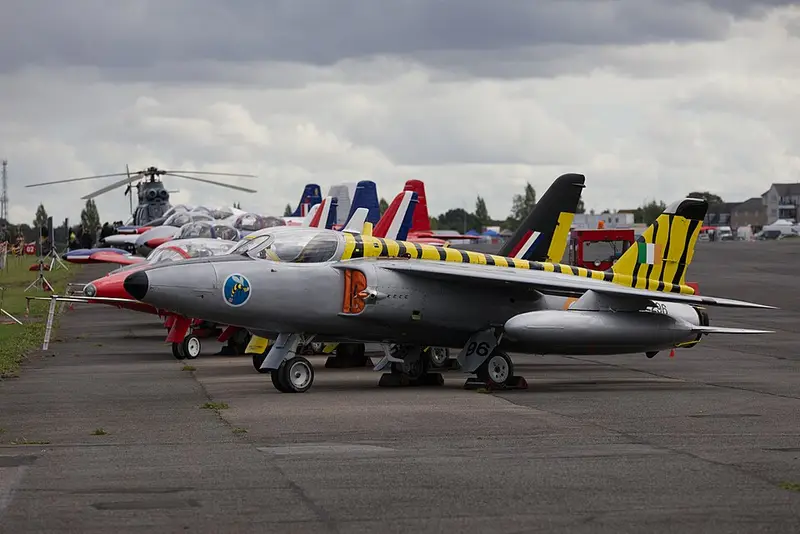 Folland Fo-144 Gnat, example photo from Wikimedia Commons